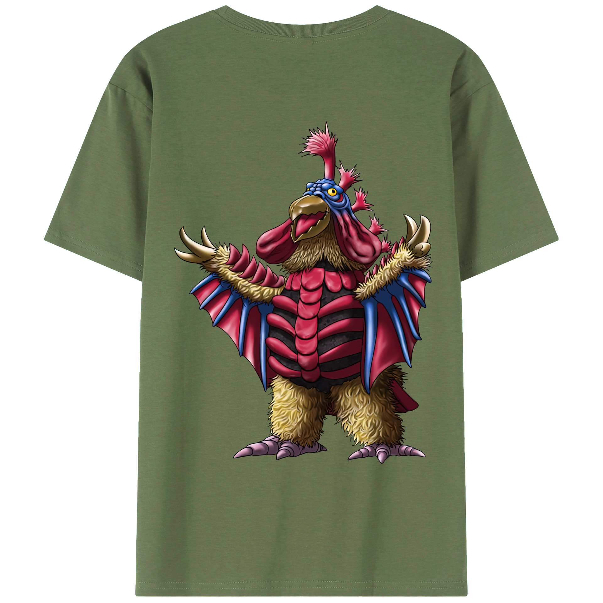 （画像用） ウルトラマン Ultraman 綿100％ メンズ半袖Tシャツ（バックプリント） 通気性